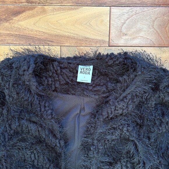 Vero Moda Iris Fuzzy Cardigan - Picture 2 of 2